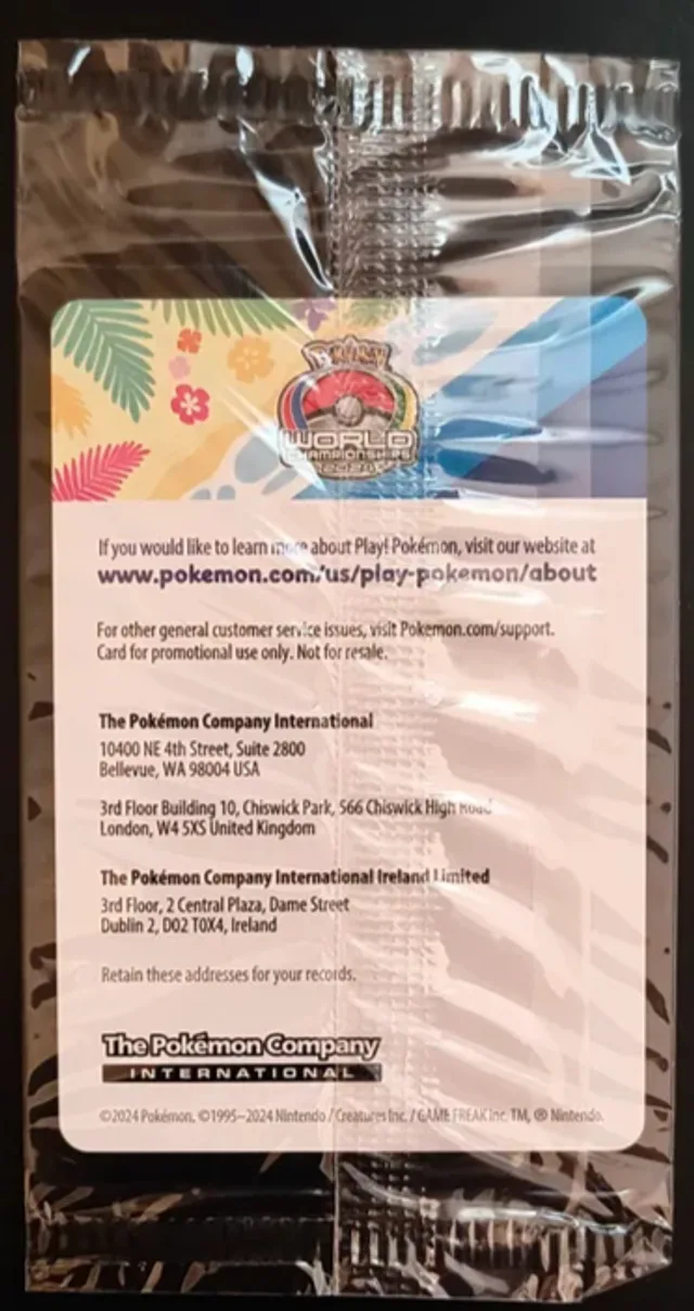 Pikachu · NM · EN · Taustapuoli