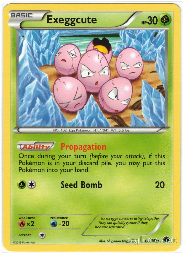 Exeggcute · NM · EN · Non-Holo