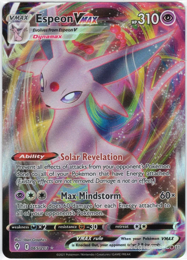 Espeon VMAX · NM · EN · Holo