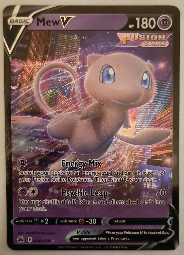 Mew V · NM · EN · Etupuoli